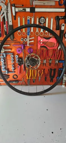 Roda traseira 29er shimano mt601frehub micro spline