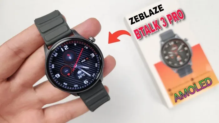 Relógio Inteligente Zblaze Btalk 3 Pro tela Amoled+ Película Lacrado