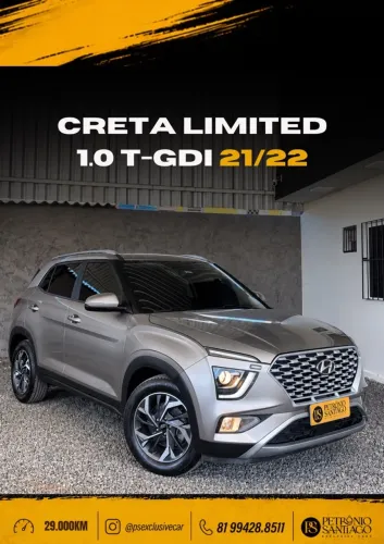 Hyundai Creta Limited 1.0 TB 12V Flex AUT 2022