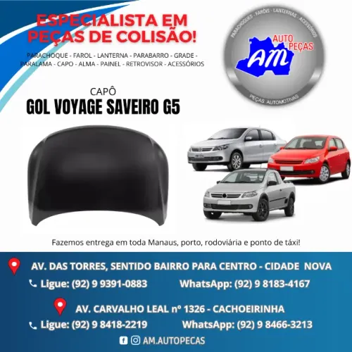 capo gol voyage saveiro G5