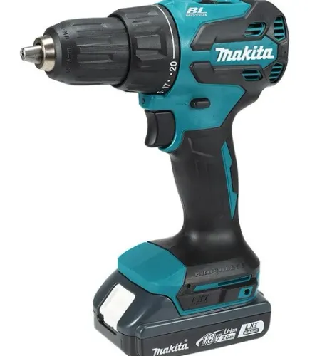 Furadeira e Parafusadeira Makita a Bateria Brushless 18V 1/2"