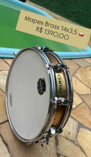 Caixa Mapex Brass 14x3,5