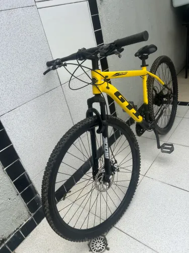 Bicicleta Mountain Bike Gti 21marchas Freio A Disco Aro 29 