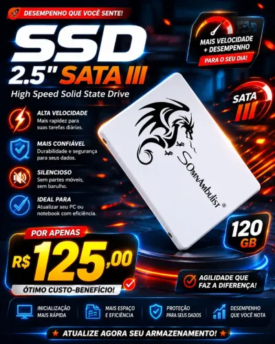 SSD SATA 120GB