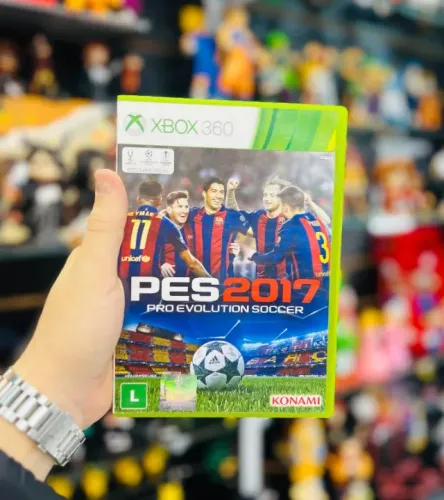 Jogo Xbox 360 Original Futebol Pes 2017