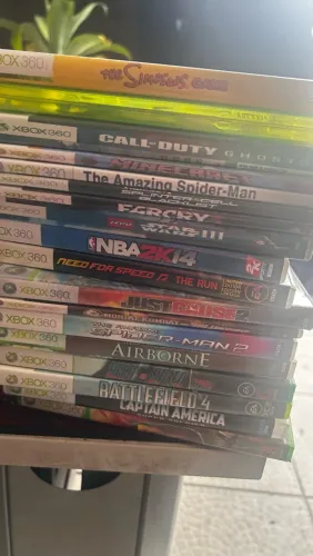 Vendo 18 jogos de xbox 360 desbloqueado 