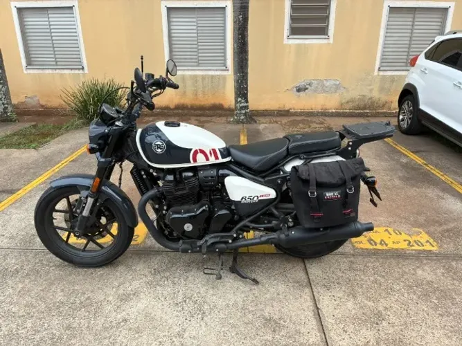 Royal Enfield Shotgun 650 - Equipada, Impecável e Revisada (11.000km) Único dono