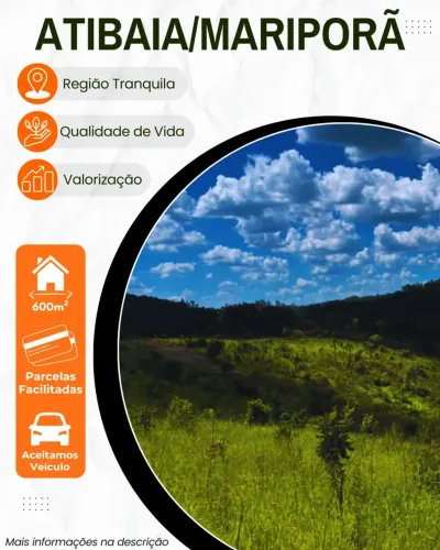 UM LOTE PARA QUEM PROCURA ESPAÇO, NATUREZA E QUALIDADE DE VIDA