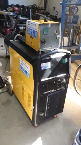 Maquina solda esab smashweld 408 cabecote externo