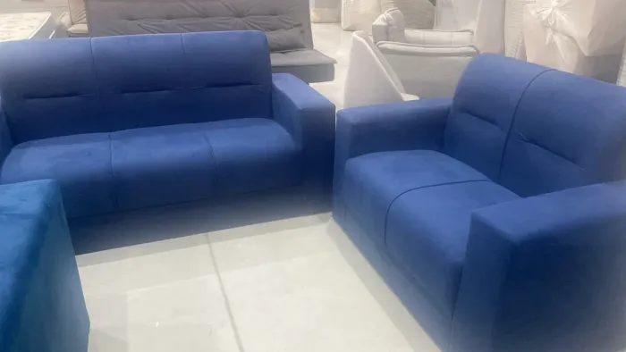 Conjunto de sofá 2 e 3 lugares novo