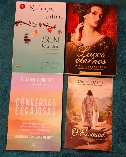 Vendo Livros Espíritas e Não Espíritas - A partir de R$ 10,00