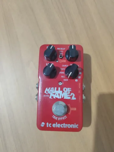 Pedal Reverb guitarra Tc eletrônica Hall of fame 2,(ÓTIMO ESTADO DE CONSERVAÇÃO)