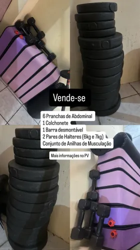 Kit para treino