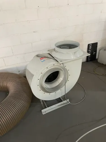 Exaustor Centrífugo Industrial 10 CV (7,5 kW) - Alta Vazão - Importado