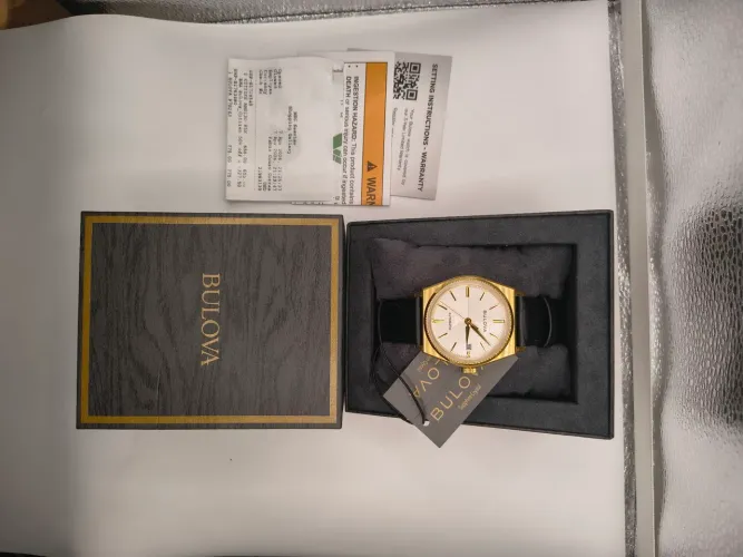 NOVO e 2 anos Garantia - Relógio Automático Bulova - Frank Sinatra Nothing But The Best