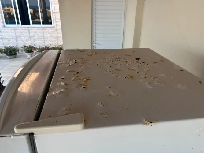 Geladeira quase de graça