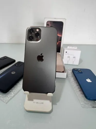 APPLE IPHONE 12 PRO MAX 128.GB . Aparelho com poucas marcas de uso e bateria 100%