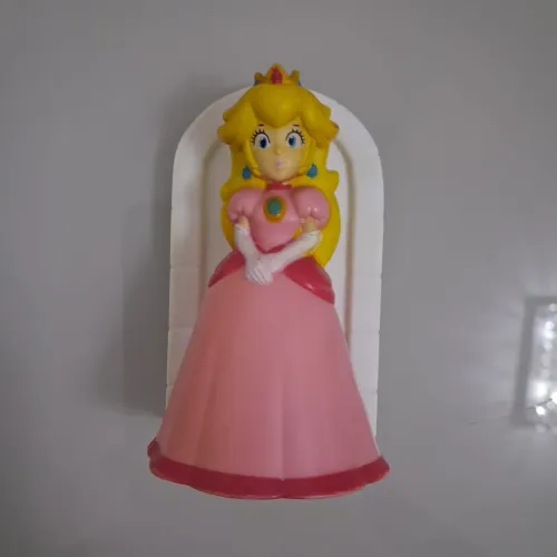 Boneco Super Mario bros McDonald's Princesa Peach