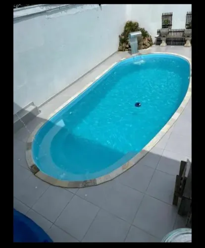 Piscina de Fibra com instalação 7 metros 