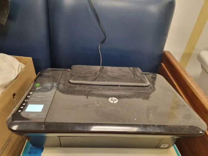 Impressora HP funcionando