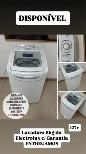 Máquina de Lavar C/ Garantia Entregamos
