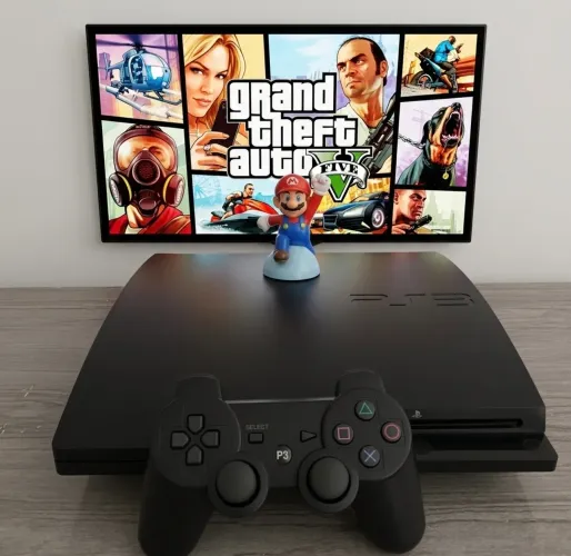 Ps3 Playstation 3 Slim impecavel