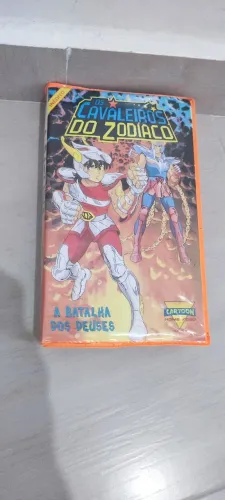 Fita VHS cavaleiros do zodíaco