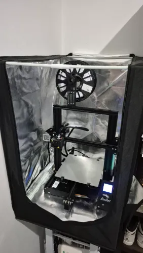 Impressora 3D Ender 3 V1, Caixa térmica e DryBox