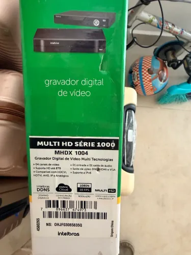 Vendo gravador digital de vídeo intelbras
