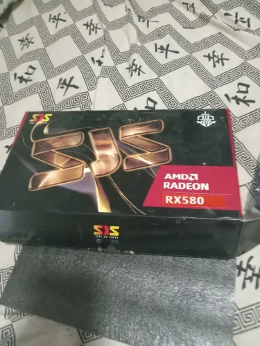 RX580 SJS 8GB com detalhe!