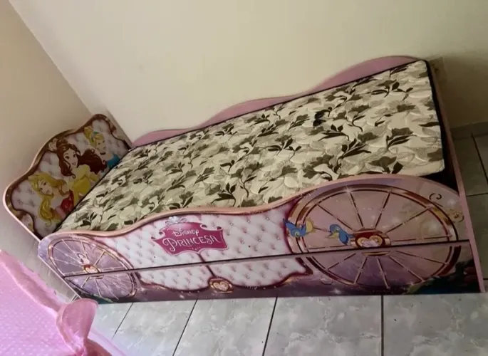 Bicama Princesas Disney (tamanho solteiro)