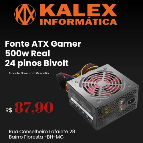 Fonte Gamer Atx Nyper 500w