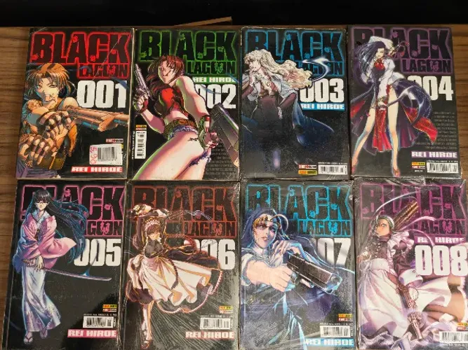 Coleção Mangá - Black Lagoon - Vol. 1-8