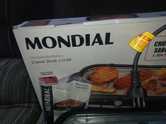 Churrasqueira elétrica Mondial Grand Steak & Grill
