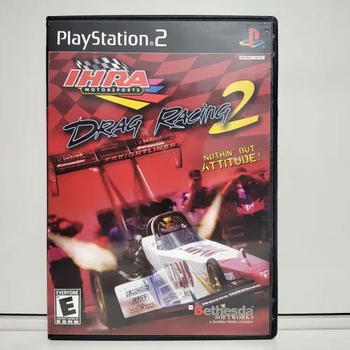 Jogo IHRA Motorsport Drag Racing 2 PS2 Original Americano Completo Mídia Física Seminovo