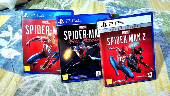 Coleção Spider-Man PlayStation - Completa