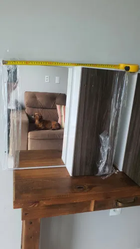 Espelho de banheiro, novo lacrado.