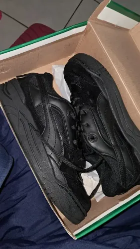 Tênis Puma 180 Sneaker Skate Robusto Confortável Macio Black