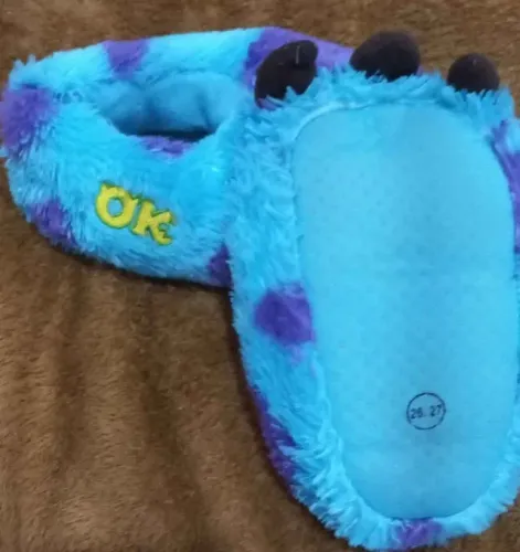Pantufa infantil mostro S.A