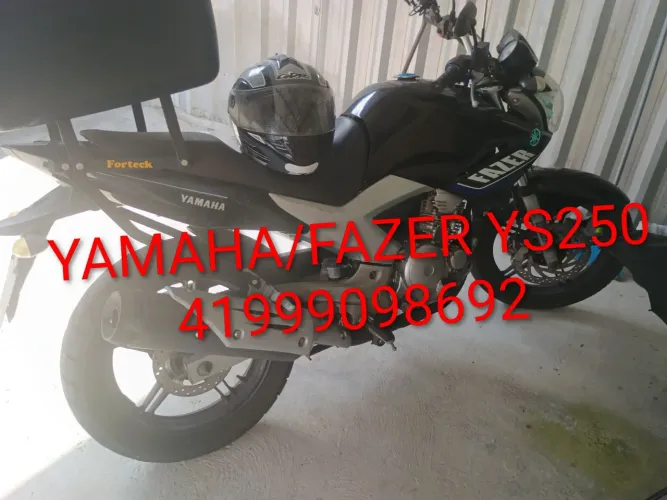 YAMAHA/FAZER YS250 preta 