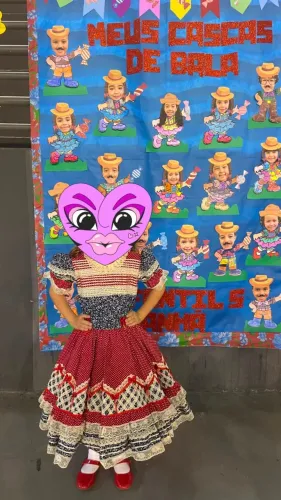 Vestido de festa Junina
