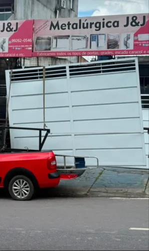 Portão galvanizado já estalado 1800$ só hoje