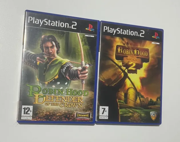 Robin Hood 1 e 2 ps2