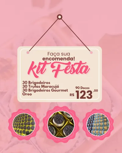 Kit festa nobre