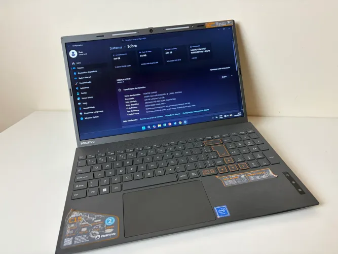 Notebook Positivo Excelente com SSD