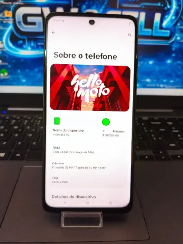 Celular Moto G56 5G 256GB 16GB RAM Usado Sem Marcas de Uso