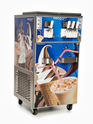 Máquina de sorvete e Milkshake