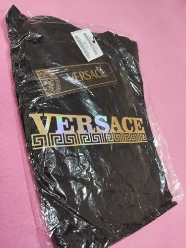 Camisa Versace preta, 30.1, G