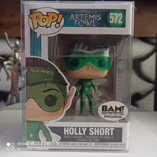 Funko Pop Holly Short #572 - Artemis Fowl - Exclusivo