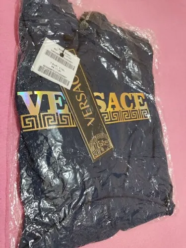 Camisa Versace azul, G, 30.1 